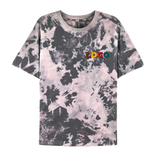 Lounge Wear Summer Two Pieces Outfits Cotton T Shirt Set Womens Tie Dye Shorts Set