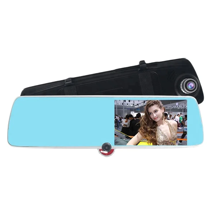 Full HD 1080P DVR Руководство пользователя Модные 5 дюймов сенсорный экран 3 камеры Автомобильный видеорегистратор