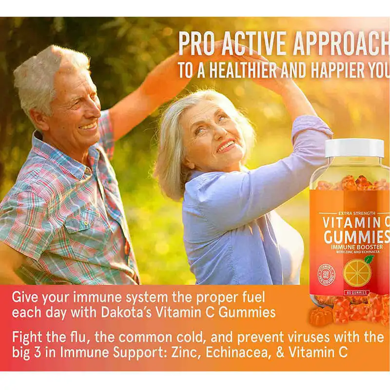 Vitamine C Pour La Peau органический витамин Gummies дополняет добавка для кожи
