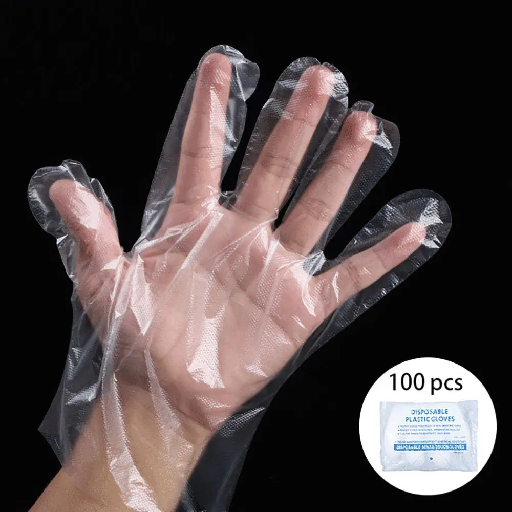 New Arrival Food Grade Tpe Disposable Gloves Comfortable Non Slip Waterproof Transparent Thin Gloves For Home Restaurant