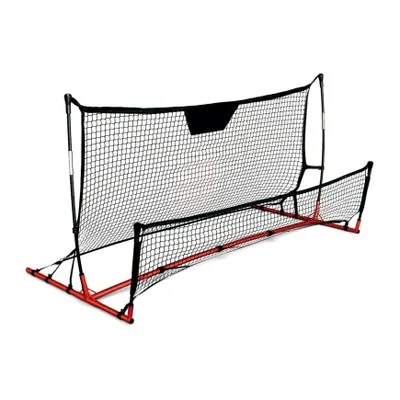 2-in-1 Soccer Training Equipment -Portable Soccer Rebounder, Dual Side for Team or Solo Soccer Training