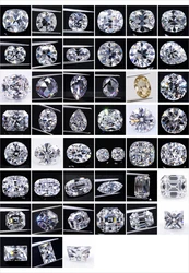 Yadis gems Factory Made  Lab Created Diamonds 0.5 Carat G SI1 Round Brilliant Cut Best Quality HPHT Lab Grown Diamond
