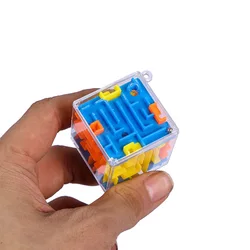 Plastic 3D Palm Maze toys Magic Cubes Puzzle Toys Kids Educational Toys For Kids Maze Money Box