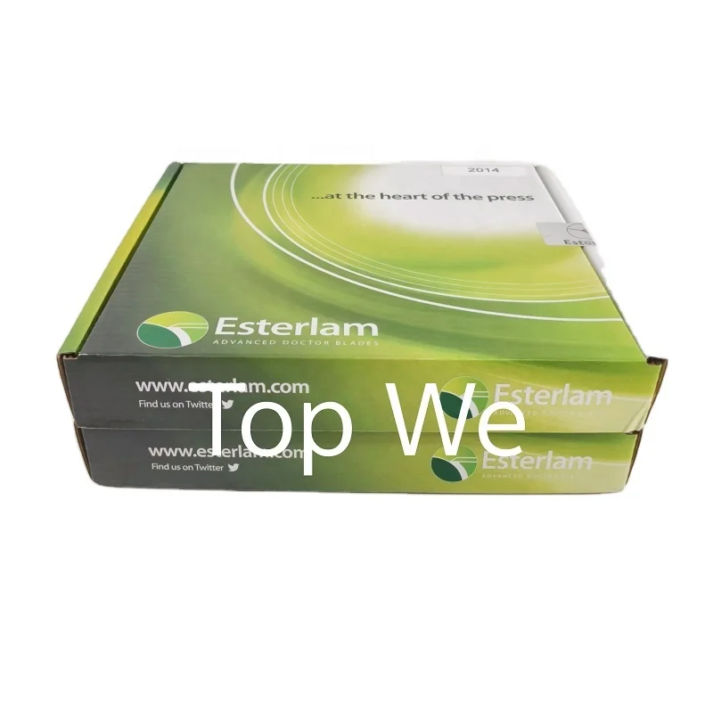 UK Esterlam Advanced Polymer Plastic Doctor Blade Flexo Ink Scraper