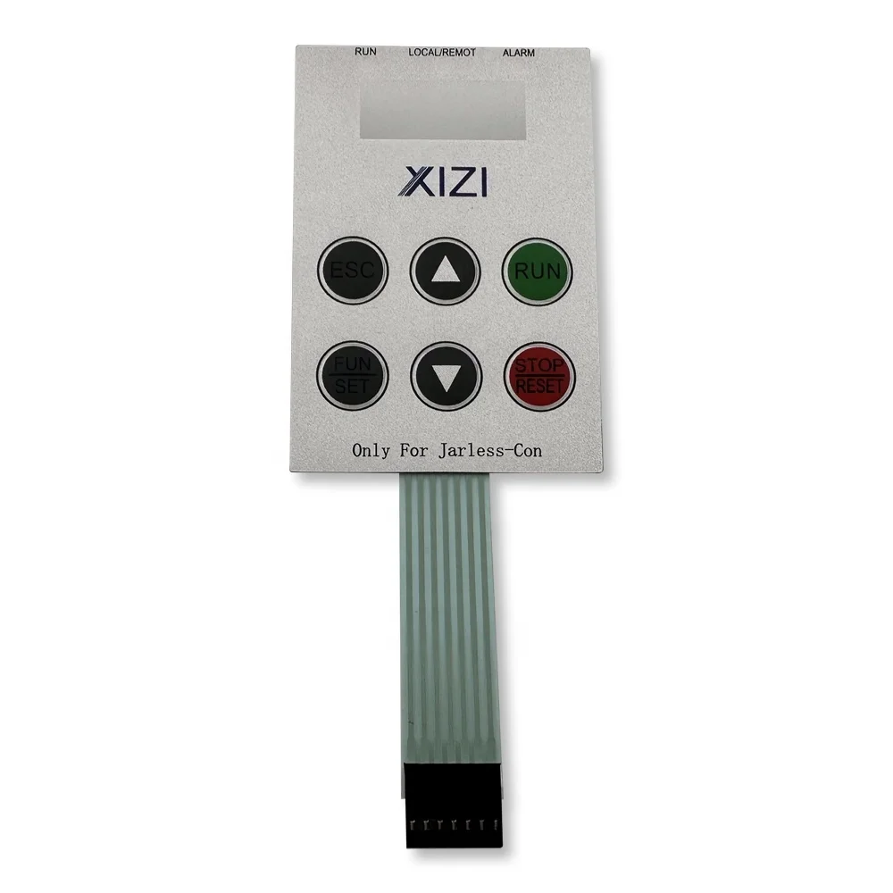 Customized Conductive Membrane Switch Embossed Silk-Screen Printing Membrane Keyboard With Backlight Led