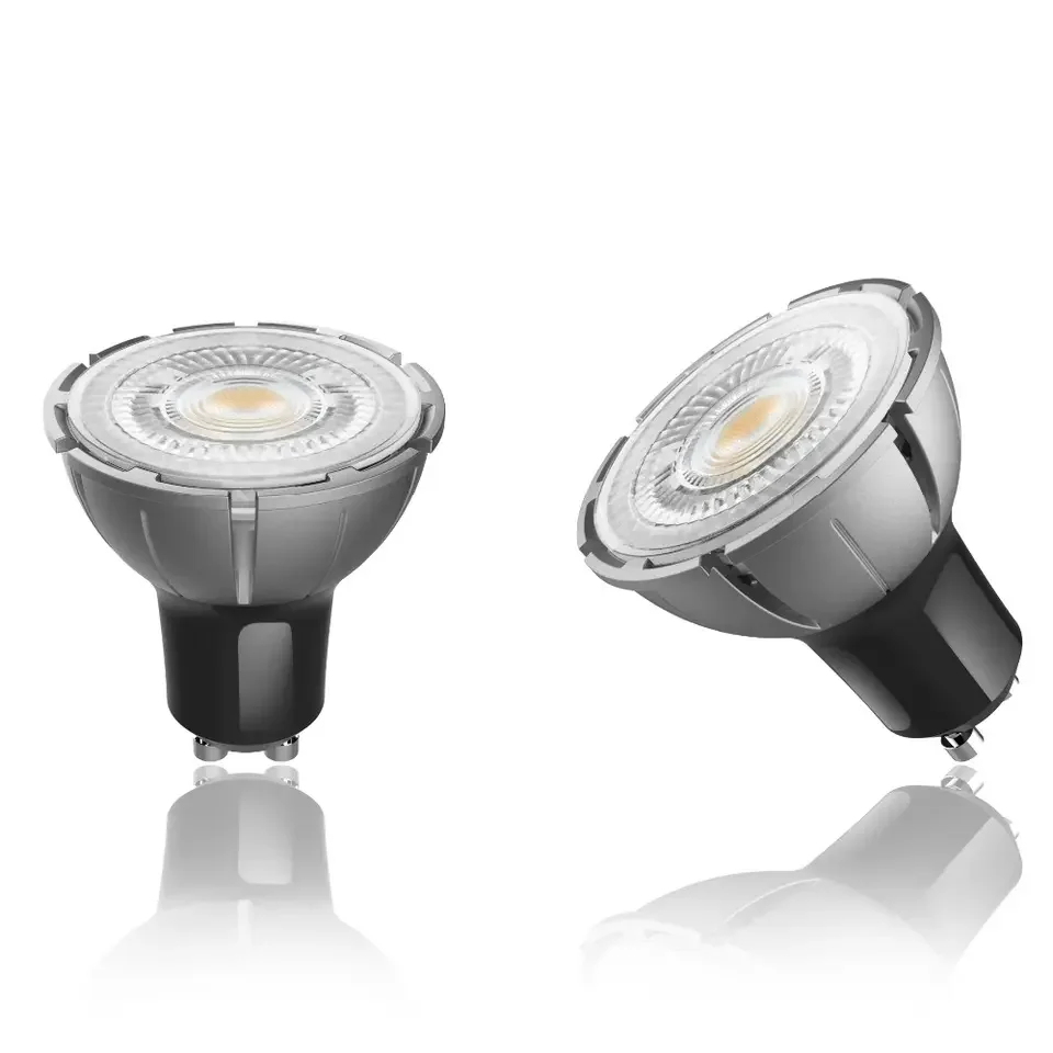 pf 0.9 flicker free high quality led gu10 downlight Anti-glare warm white cool white gu10 led bulb cri 90 cct 2700K/3000K/4000K