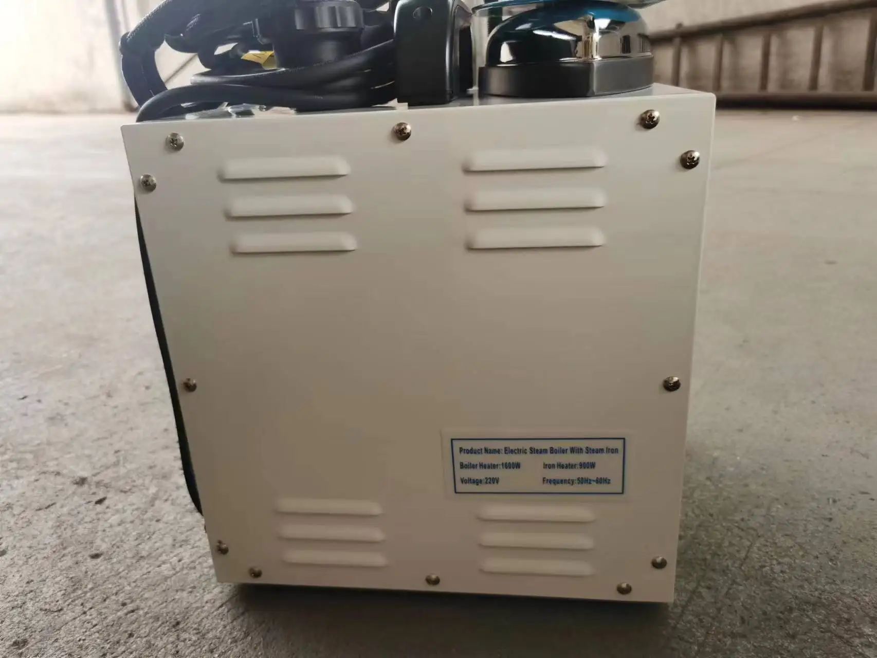 JK-6 steam boiler with pressure gauge steam iron big volume with liquid 4L water capacity 1600W power