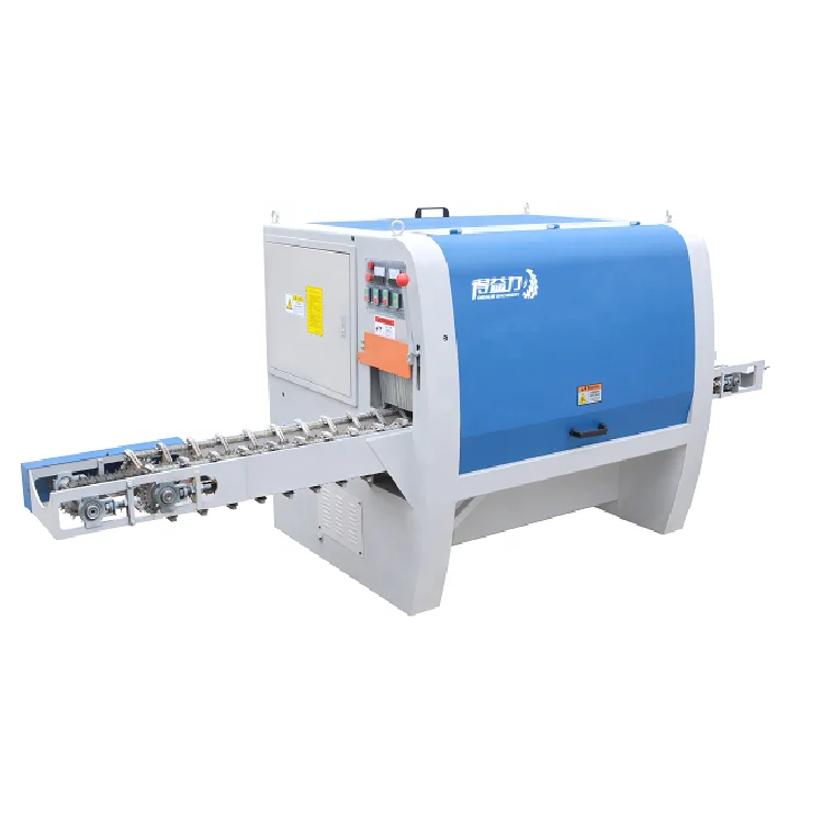 wood log cutting machine  rip saw  lumber cutting MJ-Y8-220-TX