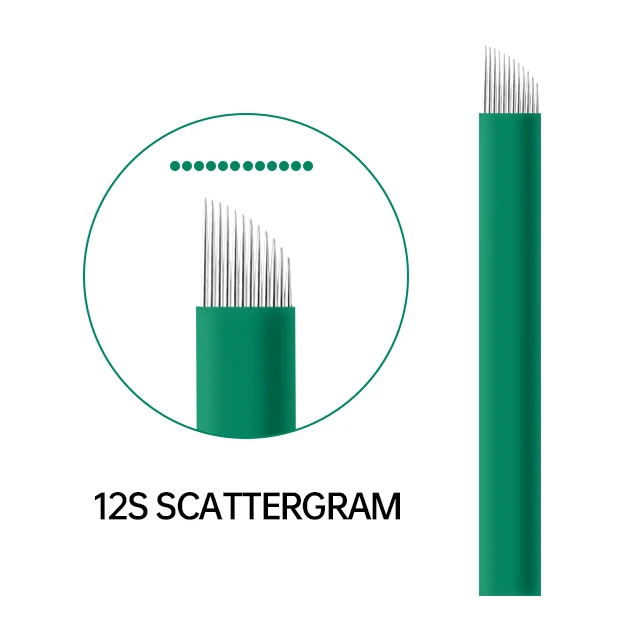 OEM/ODM Piercing Needles Manufacturer Mast Tattoo Needle For Eyebrow Eyeline And Lips Needle 0.25mm to 1.5mm