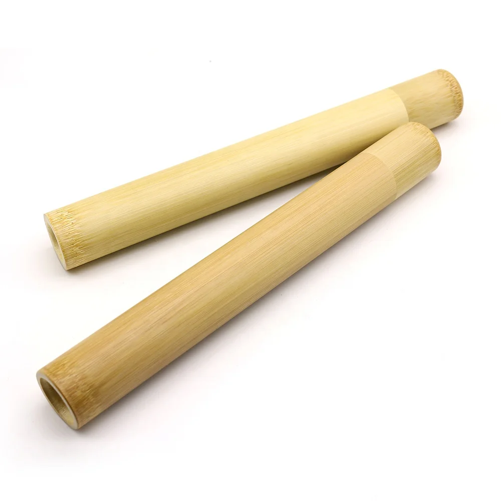 
Eco friendly 100% biodegradable natural travel bamboo tube 