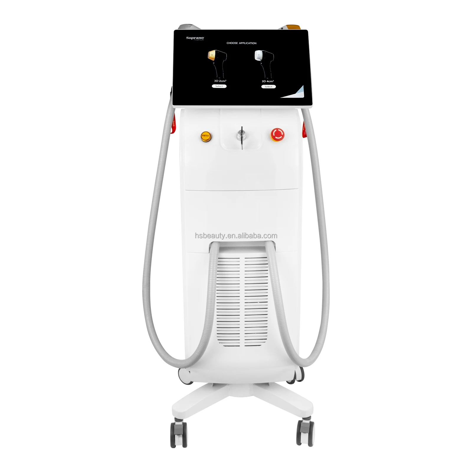 3 Wavelength Alexandrite Professional Laser Hair Removal Machine Diode Laser Hair Removal Permanent Hair Remover Device