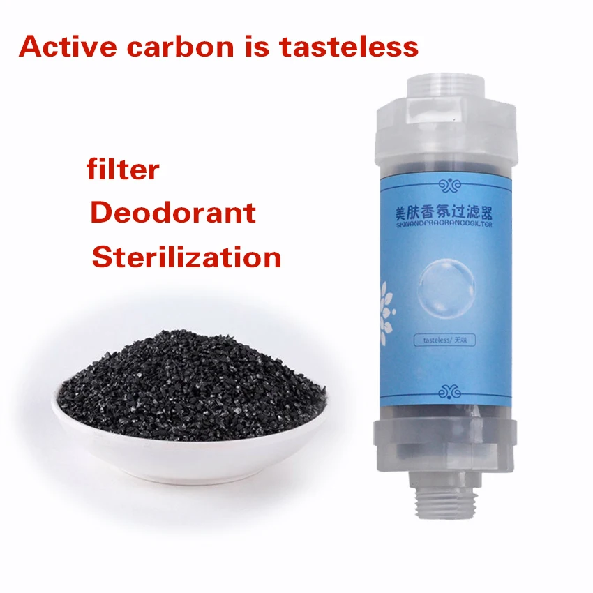 Various scent bath room water filtration portable chlorine shower filter with Vitamin C
