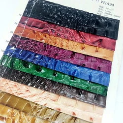 crocodile synthetic leather for bags, purse and sofa
