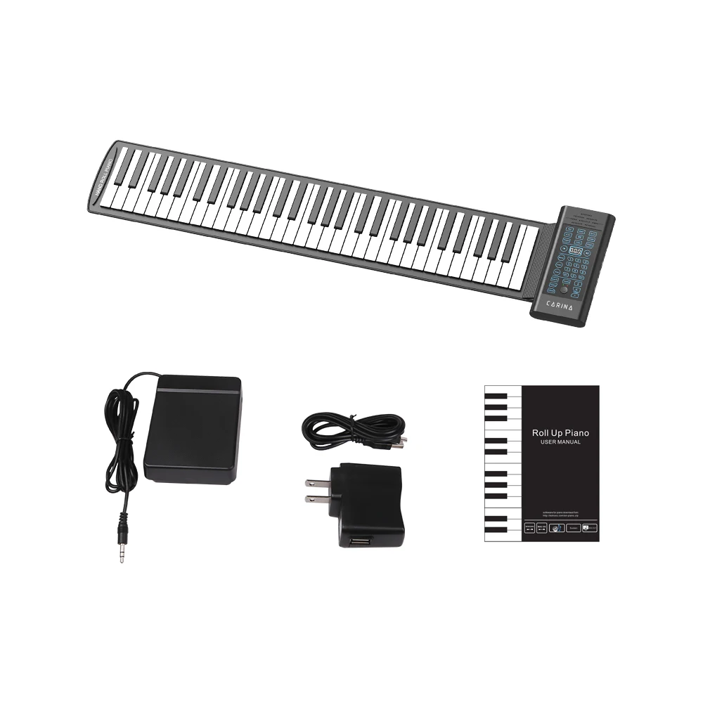 High quality piano 88 key keyboard digital electric organ folding piano easy carry music instrument  wholesale