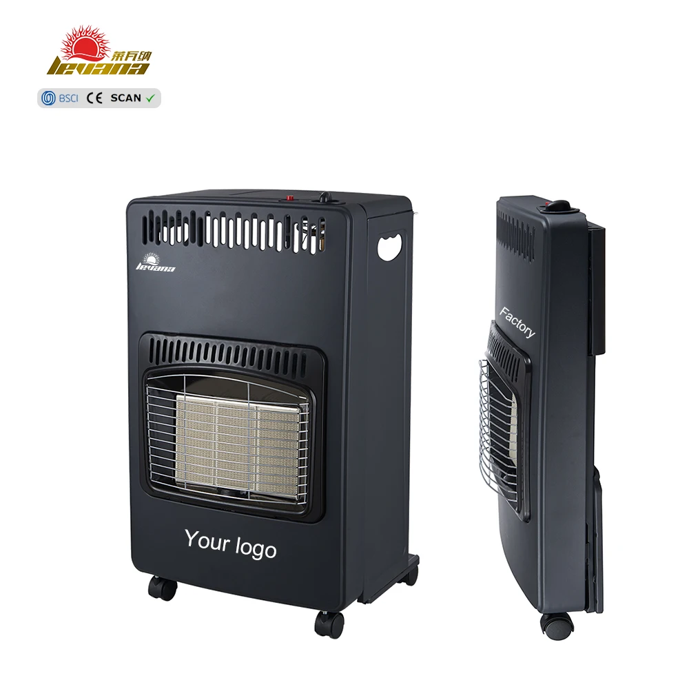 CE Certificate Hot selling household portable ceramic freestanding mobile propane garden foldable gas room heater