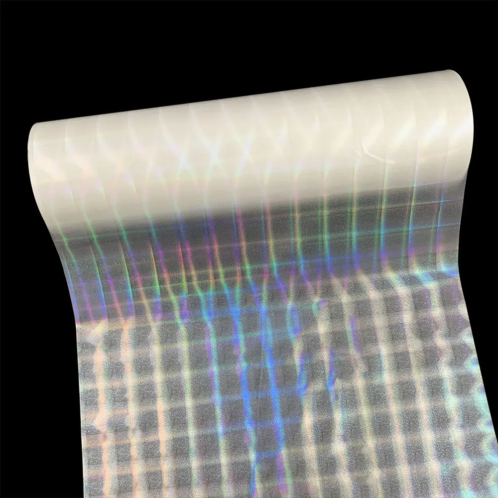 Custom hologram film iridescent clear thermal transparent 3d lamination film