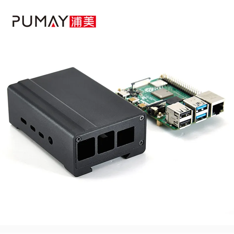 PA171 69*33-103  aluminum pcb control extrusion electronics enclosure  aluminum case for Raspberry Pi 4