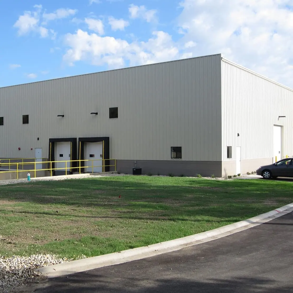 Professional Steel Structure Building Construction Frame Factory  Warehouse Garage Storage Shed Logistics Storage Building
