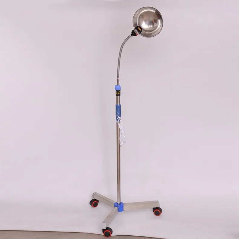 Hospital stainless steel Mobile gooseneck reflector examination light