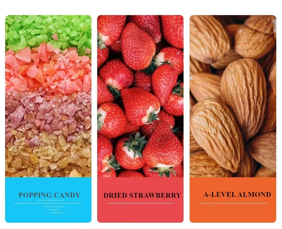 High Quality Korean Style Children Snacks with Nut & Kernel  3pcs/box