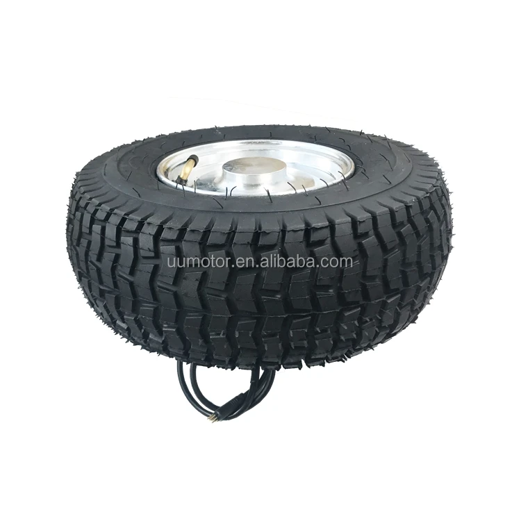 6-дюймовый 12*5-6 газонные шины низкоскоростной с высоким крутящим моментом редукторный двигатель для электрической тачки