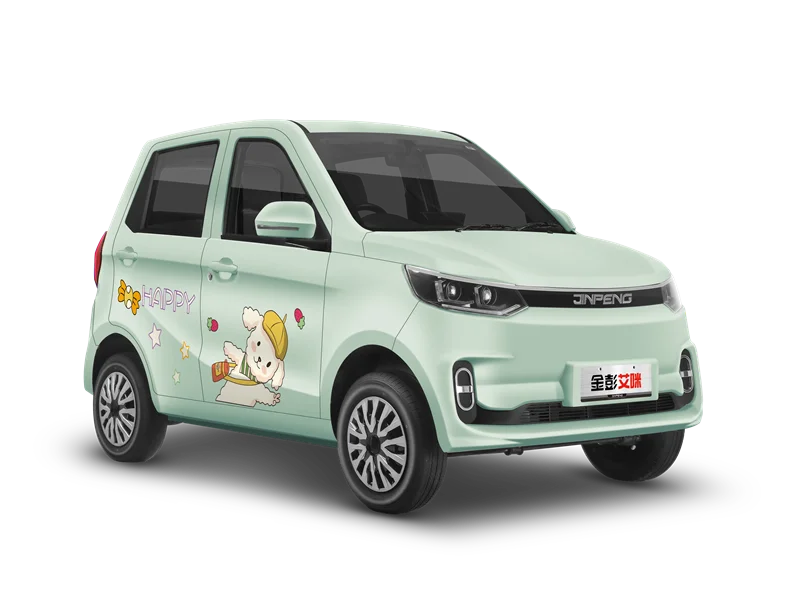 JINPENG Electric Sedan Low-Speed Vehicle with Automatic Gearbox RWD Left-Steering Rear Camera Urban/Suburban Use One-Click Start