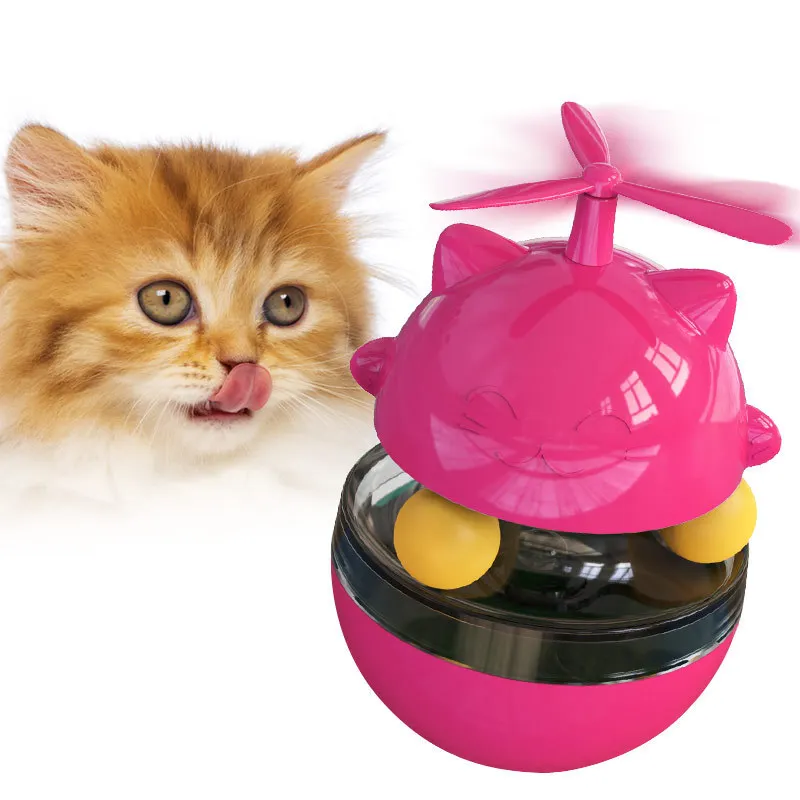 Pet Supplies Cat Fun Feeding Toys Cat Treat Dispenser Cat Slow Feeder