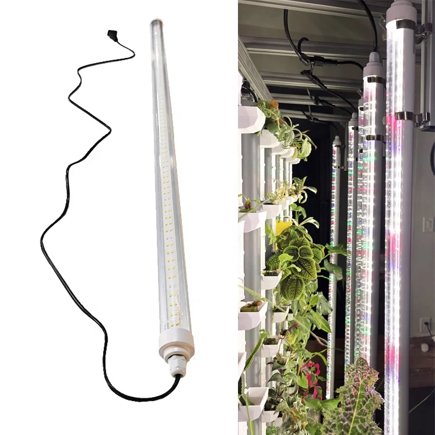uv cultivation light led grow bar t8 full commercial spectrum 8 ft 65w for greenhouse plants