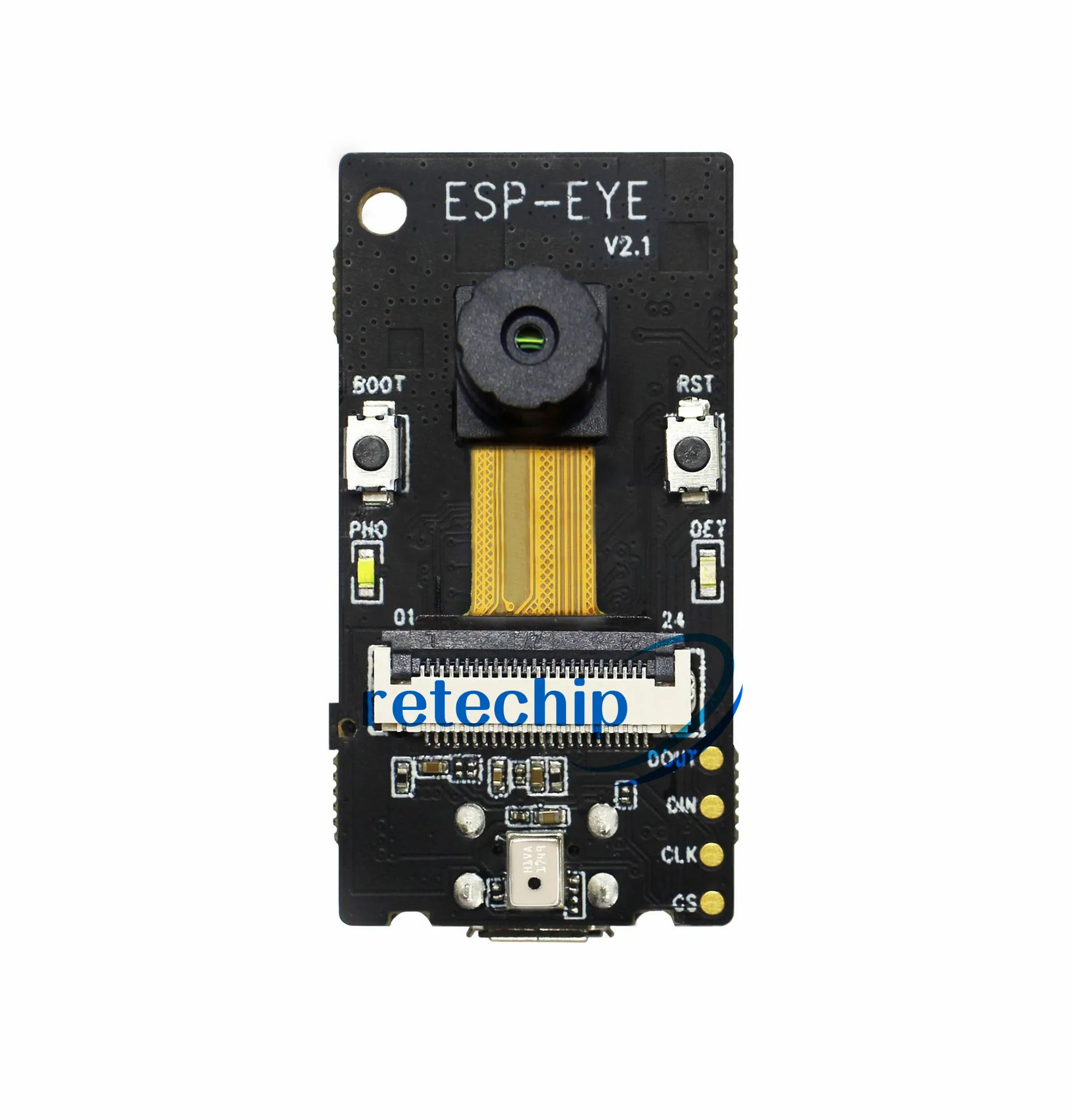 Оригинальная плата для развития распознавания изображений Wi-Fi и Bluetooth двухрежимные электронные компоненты ESP-EYE ESP32