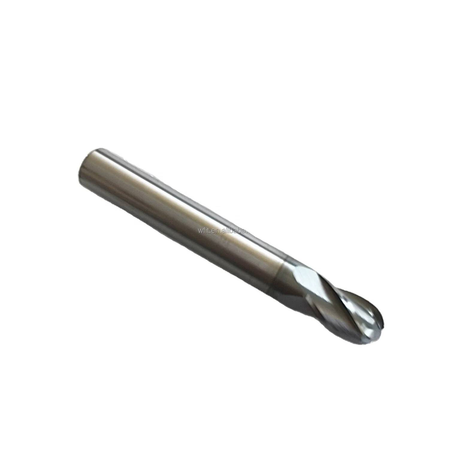 4 Flutes milling cutter solid carbide Ball nose end mill for CNC machine cutting