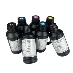 УФ-чернила для Epson led УФ трафаретная печать чернила тиснения стекла металла дерева акрила