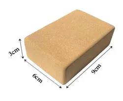 Private Label Body Building custom natural Cork Yoga Blocks Manufacturers
