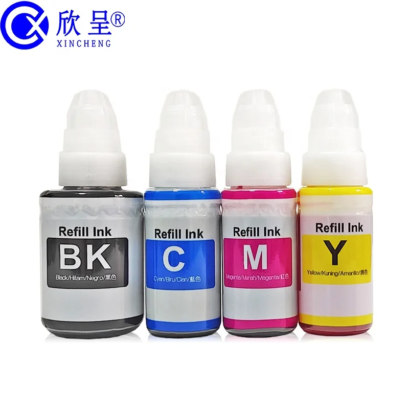 GI-190/290/390/490/590/690/790 Premium Compatible Water Based Bottle Refill Ink For Canon Pixma G2400 G2410 G2411 G3411 Printer