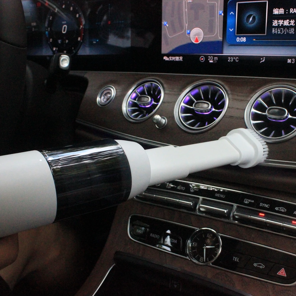 DW V15 Portable Wireless Type-C Charger Car Vacuum Cleaner Car Dry Wet Vacuum Cleaner Home Handheld Vacuum Cleaner