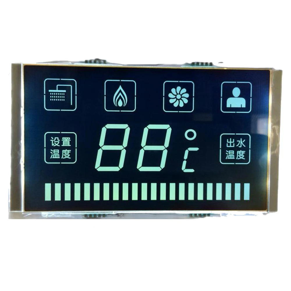 Customized segment digits TN HTN FSTN  LCD Panel lcd monitors display modules Transmissive LCD Display