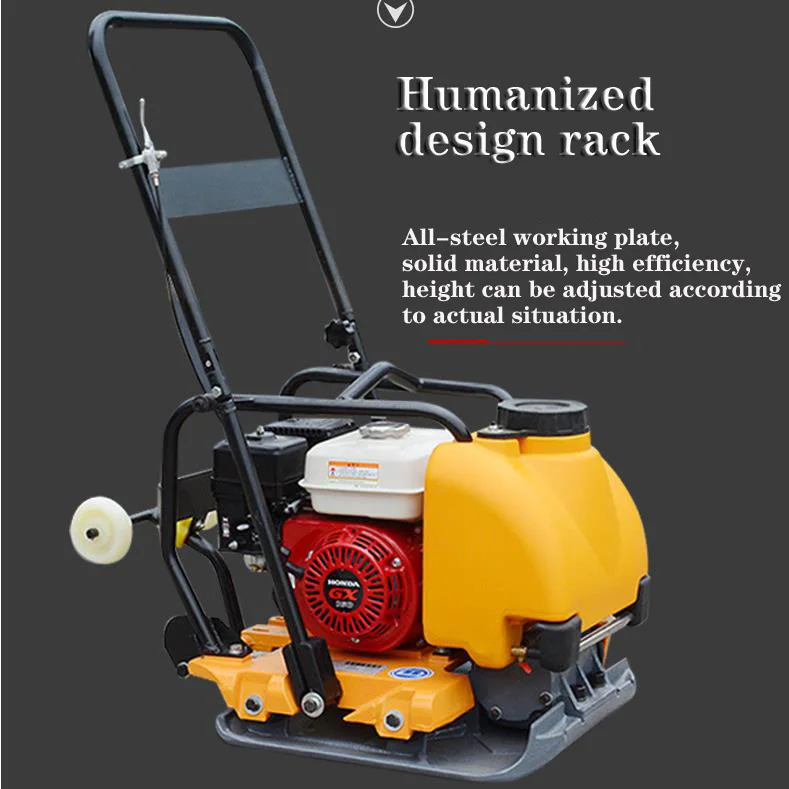 Manufacturer Supply Concrete Surface Grouted Leveled Vibrating Plate Compactor