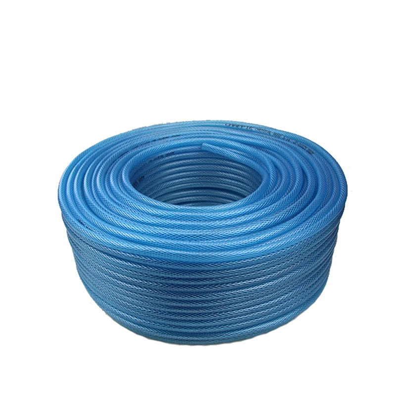 Торговая гарантия, армированный волокном ПВХ шланг для воды и сада, Плетеный волоконный шланг для сертификатов