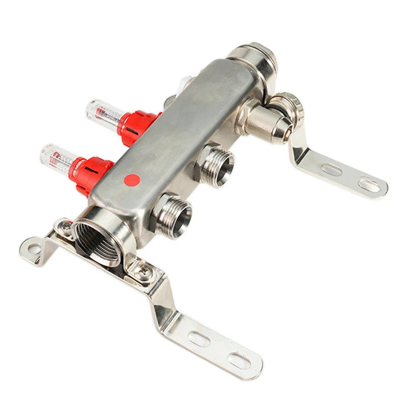 Energy-efficient heating system Brass Pressure Gauge Set Temperature Leakage Air Conditioner Tester Meter