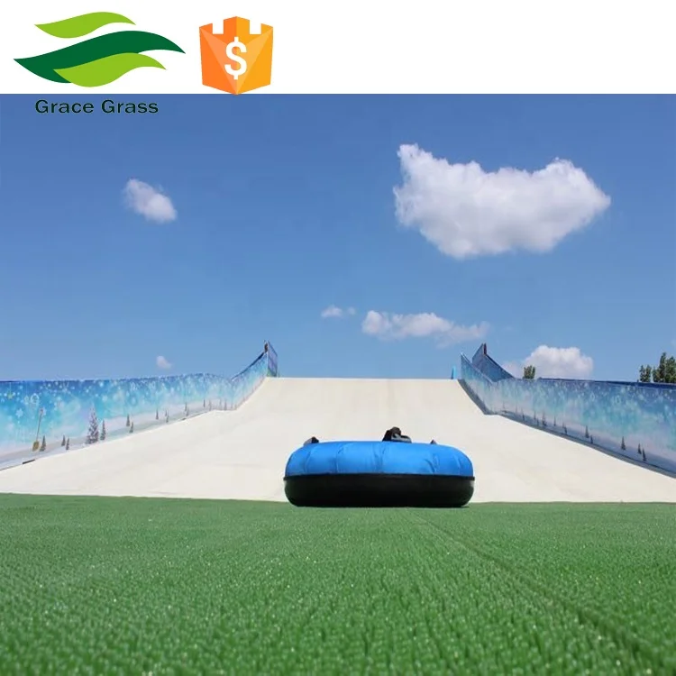 
artificial ski grass turf slope dry ski slope 