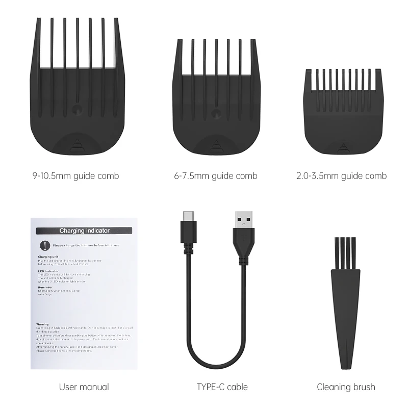 Electric Hair Clipper Barber Trimmer Barber Machine Men Shaving Machine Body Hair Trimmer