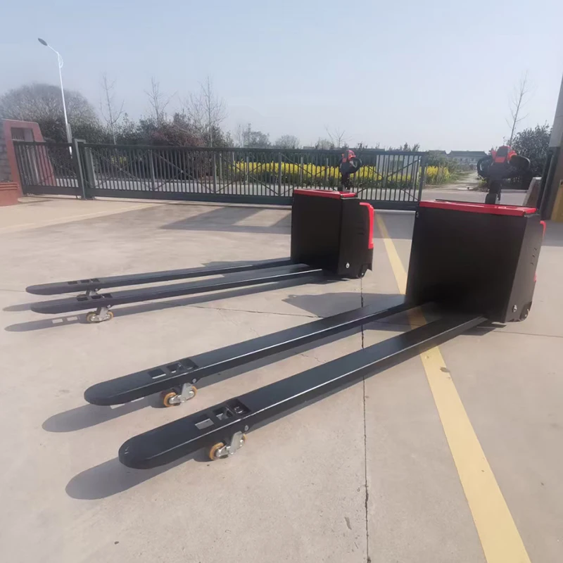 All electric industrial carrier 2T 3T trolley pallet loading lifting cart