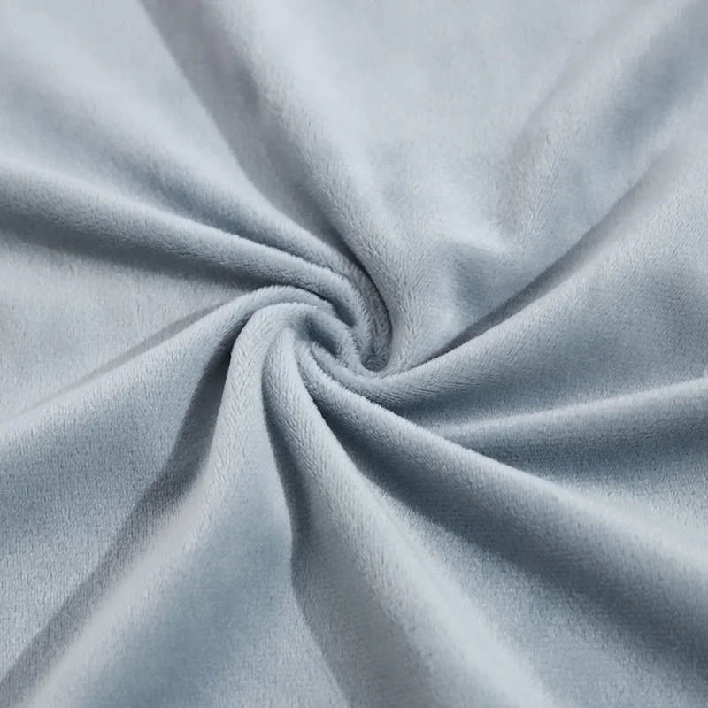 Super Soft Manufacturer Wholesale Crystal Super Soft Short Plush Clothing Lint Toy Fabric 200g 100% polyester wistiti fabric