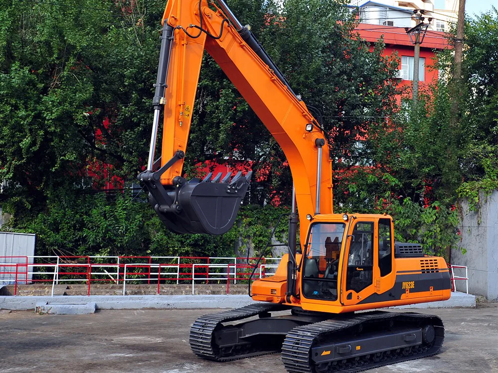 Гусеницы экскаватора 24t JY623ELB с ковшом м3