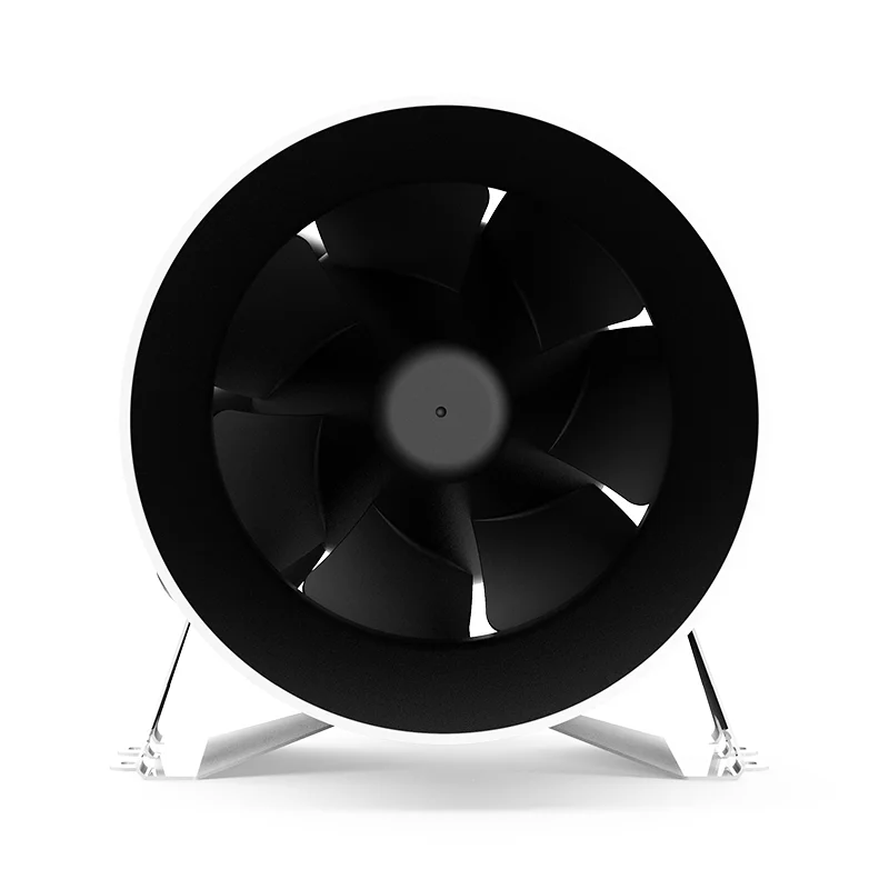 Тихий смешанный потоковый встроенный вентилятор с контроллером скорости 6 дюймов 150 мм 40 Вт энергосберегающий вентилятор