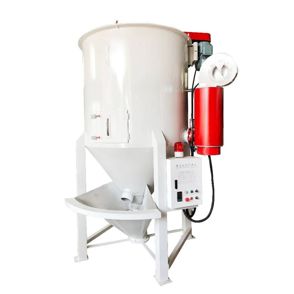 Plastic particle mixed vertical drying mixer food grade stainless steel vertical mixer manufacturer