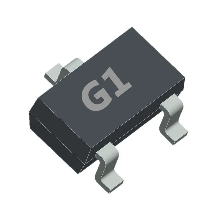  Триоды SMD высокого качества электронные компоненты контакты BEC полярность NPN IC 0.6A G1 mmbt5551 SOT23 транзистор