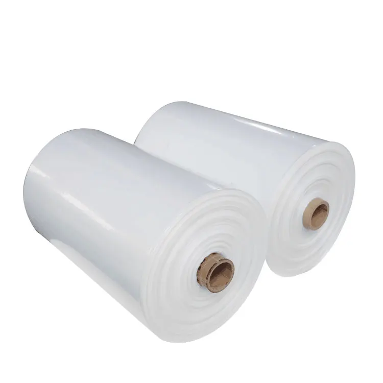 pvc thermal shrinkage label film 2024 oem cross-linked polyolefin pof heat shrink film shrink wrap plastic packaging film roll