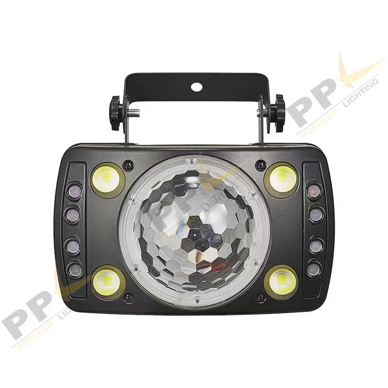 DMX Stage Effect 60w Laser+Derby+Strobe+Magic Ball  RGBW 4 in 1 LED Laser Disco DJ Light for Bar Club