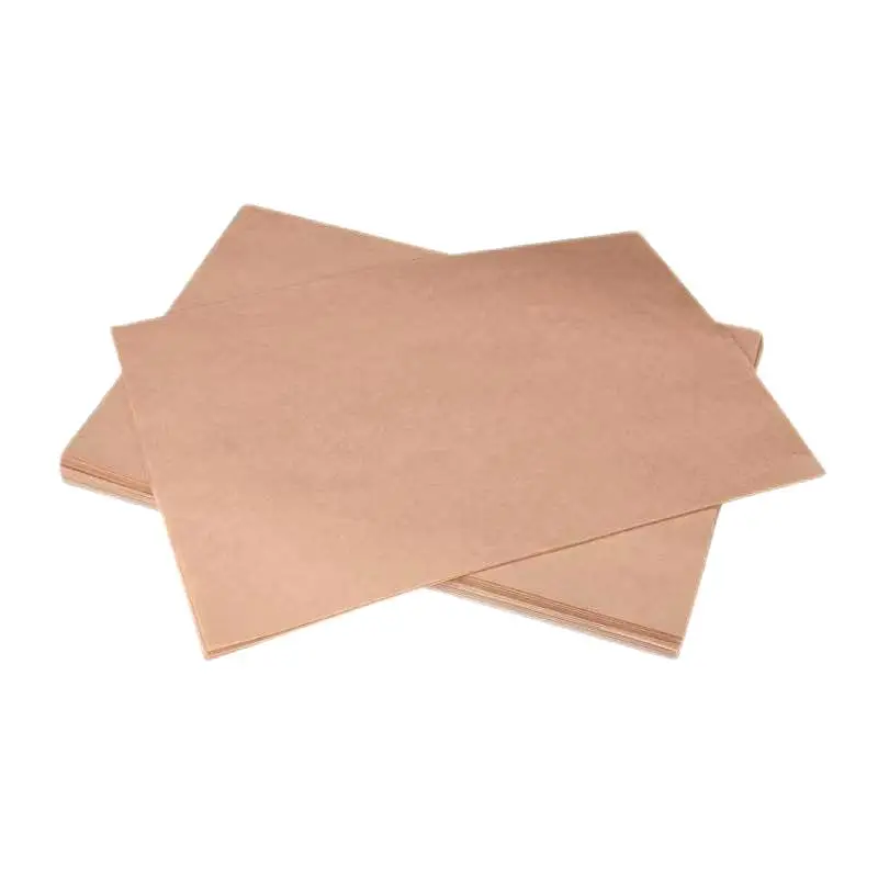 Cheaper Logo Custom grease paper sheet food Packaging Butter Wrapping Paper