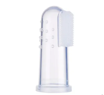 Hot Selling Pet Finger Toothbrush Teeth Care Dog Brush For Puppy Small Dogs Cat Cleaning Supplies